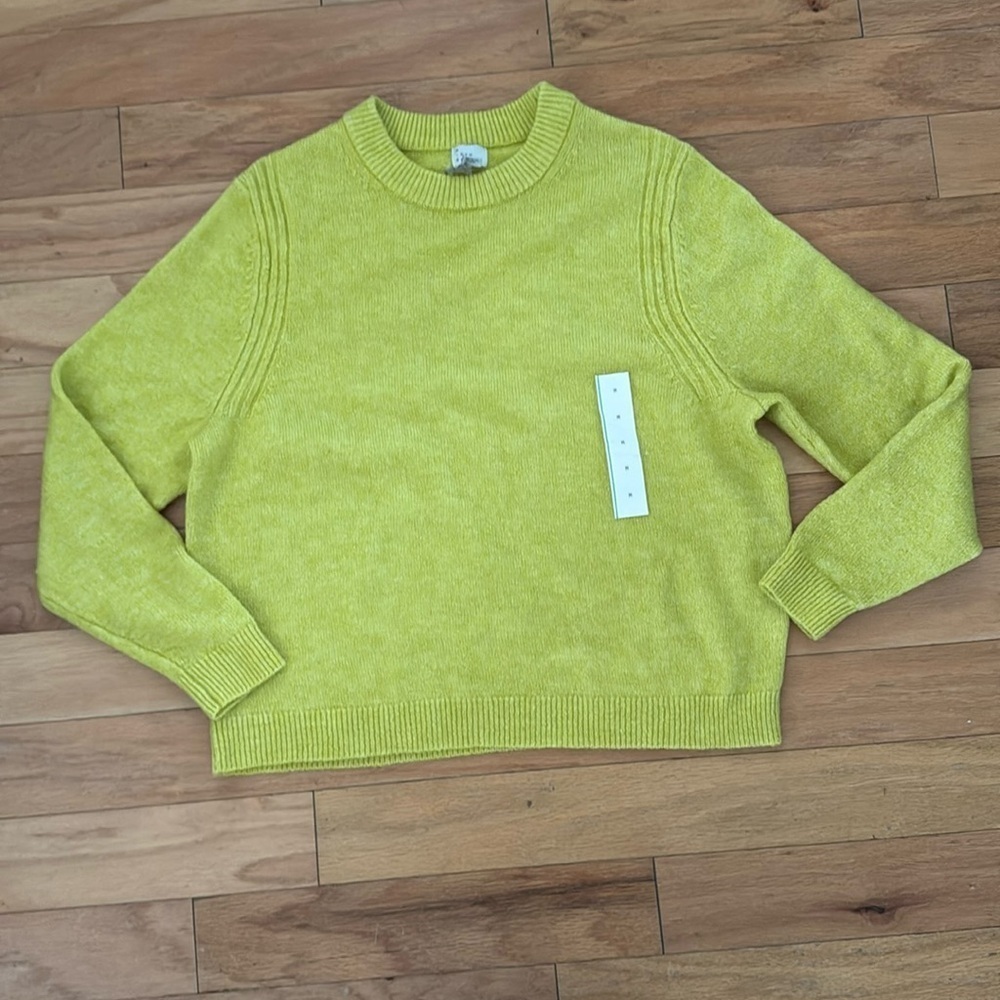 A New Day | Citron Crewneck Sweater | NWT | size M